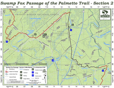 Swamp Fox Passage (Section 2) of the Palmetto Trail Preview 1