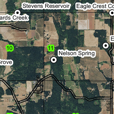 Spring Valley T7N R3W Township Map Preview 3