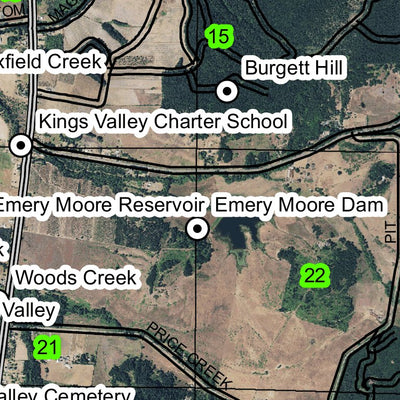 Ritner T10N R6W Township Map Preview 2
