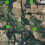 Eola T7S R4W Township Map Preview 3