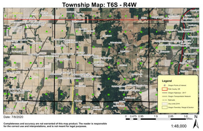Bethel T6N R4W Township Map Preview 1