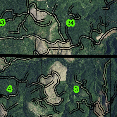 Grande Ronde T6N R8W Township Map Preview 3