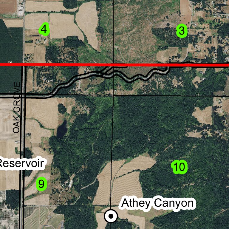Spring Valley T6N R3W Township Map by Super See Services | Avenza Maps