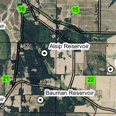 Mount Pisgah T8N R5W Township Map Preview 2