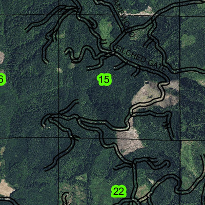 Claremont Cemetary T10N R7W Township Map Preview 3