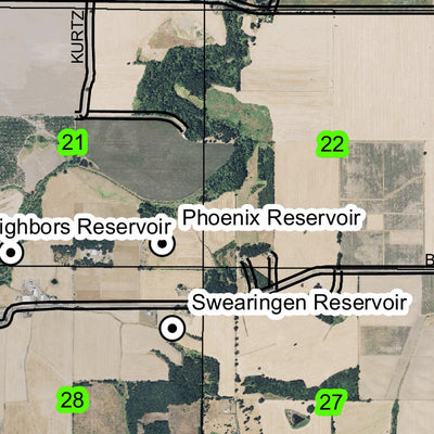 Perrydale T6N R5W Township Map Preview 2