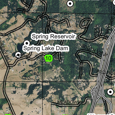 Cole Slough T9N R3W Township Map Preview 3