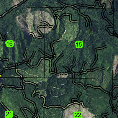Green Mountain T9N R8W Township Map Preview 3