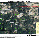 Willamina T6S R7W Township Map Preview 1