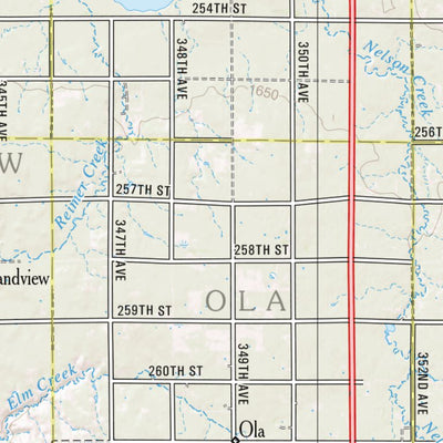 South Dakota Atlas & Gazetteer Page 55 Preview 2