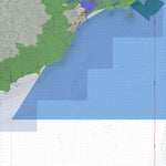 Getlost Map 8822 MALLACOOTA Topographic Map V13 1:75,000 Preview 1