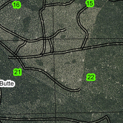 Finley Butte T22S R11E Township Map Preview 2