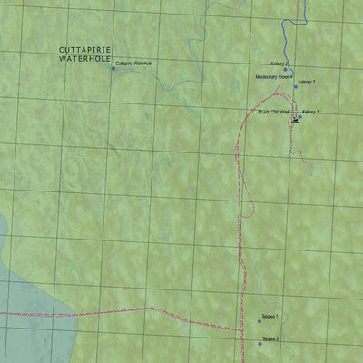 Getlost Map 7043 PATCHAWARA Topographic Map V13 1:75,000 Preview 3