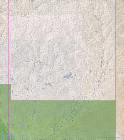 Getlost Map 7044 CORDILLO Topographic Map V13 1:75,000 Preview 1