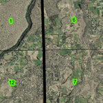 Redmond T15S R13E Township Map Preview 3