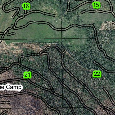 Trout Creek Butte T15S R9E Township Map Preview 2