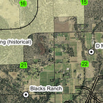 Bend South T18S R12E Township Map Preview 2