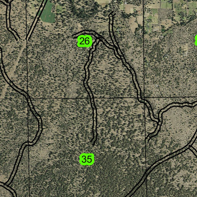 Bend South T18S R12E Township Map Preview 3