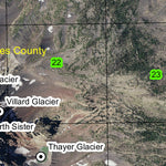 North Sister T16S R8.5E Township Map Preview 2
