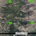 North Sister T16S R8.5E Township Map Preview 3