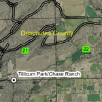 Bull Flat T16S R11E Township Map Preview 2