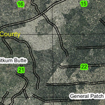 Three Rivers T20S R10E Township Map Preview 2