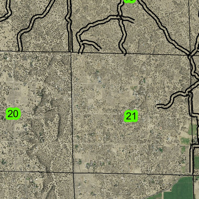 Alfalfa T17S R14E Township Map Preview 2