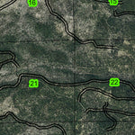 Swampy Lakes T18S R10E Township Map Preview 2