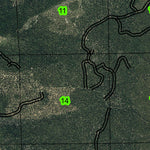 Swampy Lakes T18S R10E Township Map Preview 3