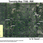 Sheridan Mountain T19S R9E Township Map Preview 1