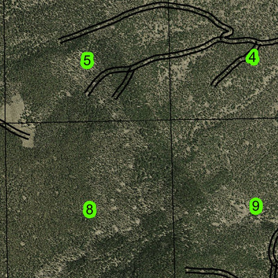Camp Two T21S R14E Township Map Preview 3