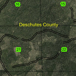 Company Butte T20S R13E Township Map Preview 2