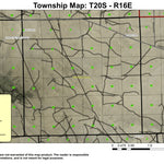 Morris Ranch T20S R16E Township Map Preview 1