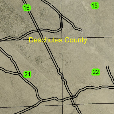 Morris Ranch T20S R16E Township Map Preview 2