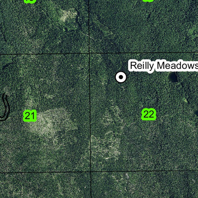 Cougar Flat T19S R6E Township Map Preview 2