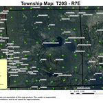 Cultus Lake T20S R7E Township Map Preview 1