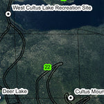 Cultus Lake T20S R7E Township Map Preview 2
