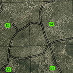 Quartz Mountain T22S R15E Township Map Preview 3