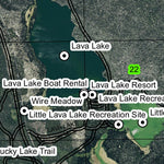 Lava Lake T19S R8E Township Map Preview 2