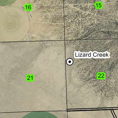 Hampton Butte T21S R20E Township Map Preview 2