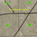 Whiskey Rock T22S R17E Township Map Preview 2