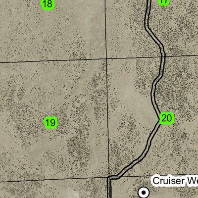 Whiskey Rock T22S R17E Township Map Preview 3