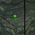 Paulina Peak T22S R12E Township Map Preview 3