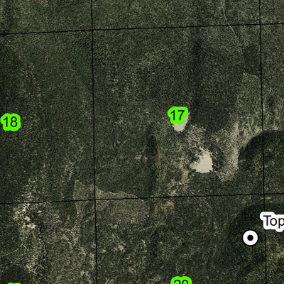 Topso Butte T22S R13E Township Map Preview 3