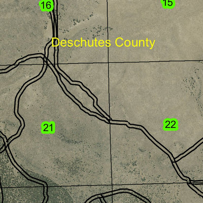 Watkins Butte T22S R16E Township Map Preview 2