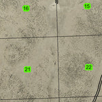 Dog Butte T22S R18E Township Map Preview 2