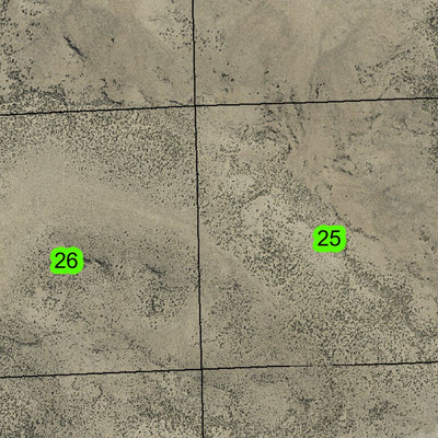 Dog Butte T22S R18E Township Map Preview 3