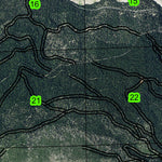 Wickiup Reservoir T22S R8E Township Map Preview 2