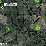 Bear Wallow Butte T17S R10E Township Map Preview 2