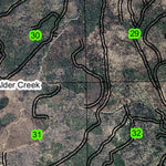 Milican Crater T15S R8E Township Map Preview 3